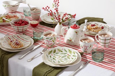 Foto 5 | Foto 5 | Platos De Postre Lenox 895262 De Porcelana Bayberry 4 Piezas 21 Cm - Venta Internacional.