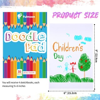 Foto 2 | Foto 2 | Bloc De Papel Para Dibujar Fulmoon Operation Christmas 30 Hojas - Venta Internacional.