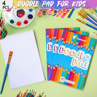 Foto 3 | Foto 3 | Bloc De Papel Para Dibujar Fulmoon Operation Christmas 30 Hojas - Venta Internacional.