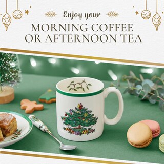 Foto 6 | Foto 6 | Juego De Tazas Spode Christmas Tree 4 Holiday 270 Ml Gres - Venta Internacional.