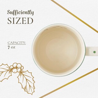 Foto 7 | Foto 7 | Juego De Tazas Spode Christmas Tree 4 Holiday 270 Ml Gres - Venta Internacional.