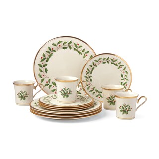 Foto 2 | Foto 2 | Juego De Porcelana Color Marfil Lenox 6122048 Holiday De 12 Piezas - Venta Internacional.
