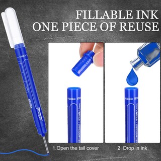 Foto 4 | Foto 4 | Marcadores Motimind Con Punta Larga E Impermeables Con Agujeros Profundos 72 Unidades - Venta Internacional.