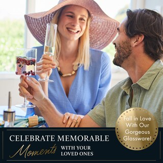 Foto 2 | Foto 2 | Juego De Flautas De Champán Elixir Glassware Para Beber 6 Oz Cristal - Venta Internacional.