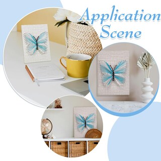 Foto 7 | Foto 7 | Kit De Manualidades Webeedy Butterfly Kit De Arte Con Cuerdas Para Bricolaje - Venta Internacional.