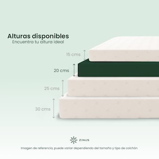 Foto 3 | Foto 3 | Colchón Zinus Sueño Fresco Air Flow Matrimonial 20 Cm De Alto Memory Foam Con 10 Años De Garantía