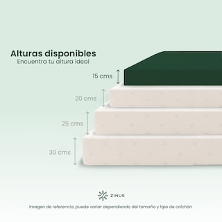 Foto 3 | Foto 3 | Colchón Zinus Sueño Fresco Air Flow Matrimonial 15 Cm De Alto Memory Foam Con 10 Años De Garantía