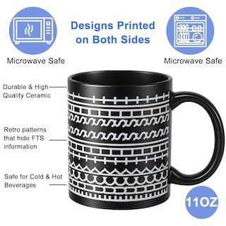 Foto 2 | Foto 2 | Taza De Café Pyyebfs Bolsa De Cerámica Con Mensaje Oculto De 11 Onzas - Venta Internacional.