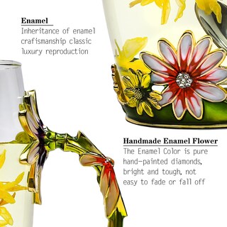 Foto 5 | Foto 5 | Juego De Tazas De Té Dumvoin Taza De Café De Vidrio Con Cuchara Para Amantes Del Té - Venta Internacional.