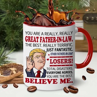 Foto 2 | Foto 2 | Taza De Cerámica Bechusky Para Suegros 325 Ml Regalo De Navidad - Venta Internacional.