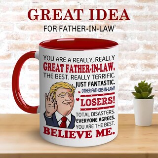 Foto 5 | Foto 5 | Taza De Cerámica Bechusky Para Suegros 325 Ml Regalo De Navidad - Venta Internacional.