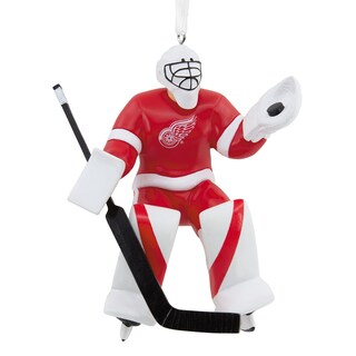Foto 1 | Foto 1 | Adorno Navideño Hallmark Para Portero De Los Detroit Red Wings De La Nhl 8 X 10 X 4 Cm - Venta Internacional.