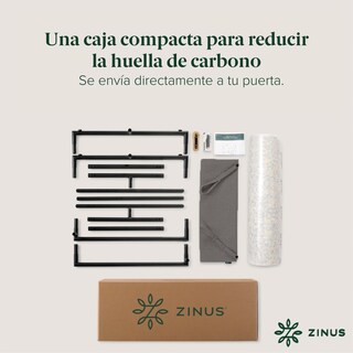 Foto 6 | Foto 6 | Silla Zinus Aidan Gris Claro Contemporánea Base Metálica Y Cojines De Memory Foam Con 1 Año De Garantía
