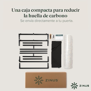 Foto 6 | Foto 6 | Silla Zinus Aidan Negro Contemporánea Base Metálica Y Cojines De Memory Foam Con 1 Año De Garantía