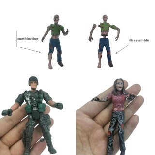 Foto 6 | Foto 6 | Juego De 12 Piezas De Action Figure Toys Livelyou Army Men Vs Zombie - Venta Internacional.
