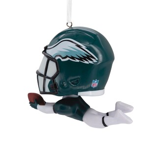 Foto 2 | Foto 2 | Adorno Colgante Hallmark Eagles Jugador De Fútbol Americano 5 X 8 X 9 Cm - Venta Internacional.