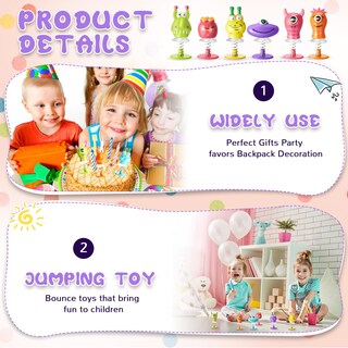 Foto 4 | Foto 4 | Juguetes Deekin Big Eye Spring Para Animales 24 Unidades 5 Cm De Alto - Venta Internacional.