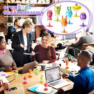 Foto 6 | Foto 6 | Juguetes Deekin Big Eye Spring Para Animales 24 Unidades 5 Cm De Alto - Venta Internacional.