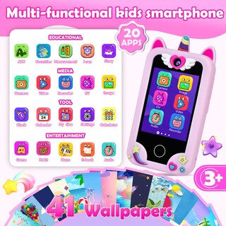 Foto 2 | Foto 2 | Smartphone Jusvenmt Kids Con Pantalla Táctil De 2.8 Pulgadas Con Cámara Dual De 3 A 10 Años - Venta Internacional.