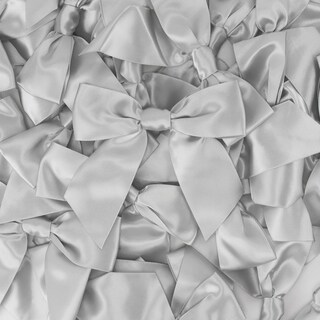 Foto 7 | Foto 7 | Lazos De Satén Retorcidos Aimudi Plateados De 11 Cm Para Bolsas De Regalos 36 Unidades - Venta Internacional.