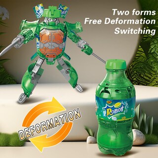 Foto 6 | Foto 6 | Figura De Juguete Atlodas 2025 Lata De Refresco Robot Transformador 17 Cm - Venta Internacional.