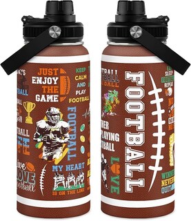 Foto 1 | Foto 1 | Botella De Agua Sandjest Con Aislamiento Para Fútbol Americano 950 Ml - Venta Internacional.