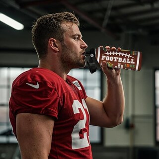 Foto 7 | Foto 7 | Botella De Agua Sandjest Con Aislamiento Para Fútbol Americano 950 Ml - Venta Internacional.