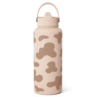 Foto 2 | Foto 2 | Botella De Agua Sandjest De Acero Inoxidable Con Estampado De Vaca 950 Ml - Venta Internacional.