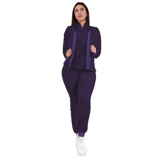 Foto 1 | Foto 1 | Uniforme Quirúrgico Dama Conjunto 3 Pzs Morado Sea Brazil