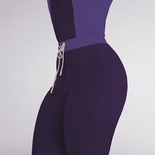 Foto 4 | Foto 4 | Uniforme Quirúrgico Dama Conjunto 3 Pzs Morado Sea Brazil