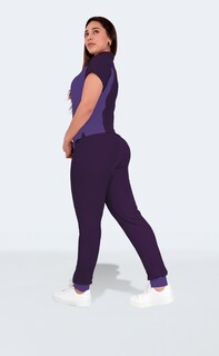 Foto 7 | Foto 7 | Uniforme Quirúrgico Dama Conjunto 3 Pzs Morado Sea Brazil