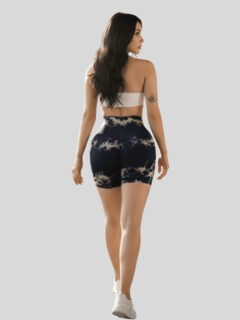 Foto 3 | Foto 3 | Set De 2 Short Biker Mujer Shores Deportivos Sh-063-px2 Gris Claro Y Marino Dama Chort Gym