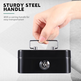 Foto 5 | Foto 5 | Money Box Tandefio Caja Pequeña De Metal Con Cierre De 11 5 X 8 5 X 5 Cm - Venta Internacional.