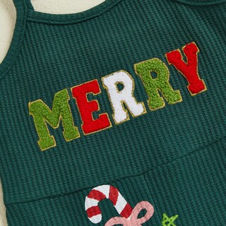 Foto 5 | Foto 5 | Monito Navideño Para Niña Pequeña Rarjuiey Con Bastón De Caramelo 5-6 Años - Venta Internacional.