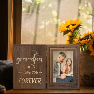 Foto 6 | Foto 6 | Marco De Fotos Eyitupc Giratorio Con Iluminación De 2 X 4 X 6 Fotos - Venta Internacional.