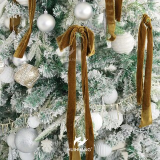 Foto 5 | Foto 5 | Cinta Decorativa Huihuang De Terciopelo Marrón 5 Cm X 2.7 M Hecha A Mano - Venta Internacional.