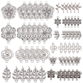 Foto 1 | Foto 1 | Charm Sunnyclue 100 Unidades Dijes Con Conectores De Aleación Mixta - Venta Internacional.