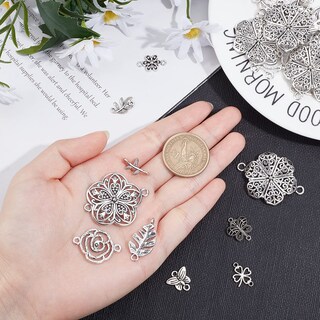 Foto 3 | Foto 3 | Charm Sunnyclue 100 Unidades Dijes Con Conectores De Aleación Mixta - Venta Internacional.