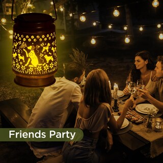 Foto 2 | Foto 2 | Linterna Solar Shangtianfeng Dog Lover Impermeable Para Exteriores - Venta Internacional.