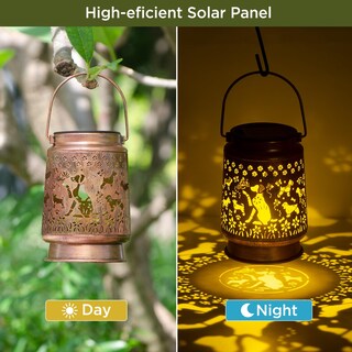 Foto 4 | Foto 4 | Linterna Solar Shangtianfeng Dog Lover Impermeable Para Exteriores - Venta Internacional.