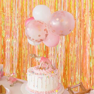 Foto 5 | Foto 5 | Cortinas Laminadas Amarillas De 97 X 198 Cm Backdrop Canrevel Paquete De 2 - Venta Internacional.