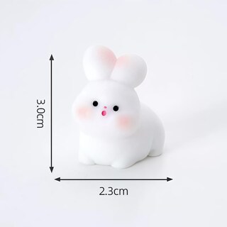 Foto 7 | Foto 7 | Figura Ituble Con Forma De Conejo Con Forma De Beso Para Salpicadero De Coche - Venta Internacional.