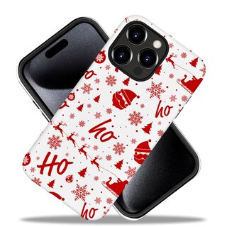 Foto 2 | Foto 2 | Funda De Teléfono Híbrida A Prueba De Golpes Para Iphone 14 Pro Max Christmas - Venta Internacional.