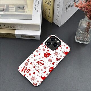 Foto 6 | Foto 6 | Funda De Teléfono Híbrida A Prueba De Golpes Para Iphone 14 Pro Max Christmas - Venta Internacional.