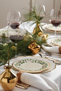 Foto 7 | Foto 7 | Plato Para Ensalada Lenox 146504010 De Porcelana Navidad - Venta Internacional.