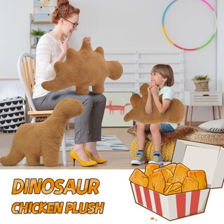 Foto 5 | Foto 5 | Peluche Tvvpgg Dino Nugget Dinosaur De 50 Cm Para Niños Y Adultos - Venta Internacional.