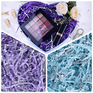 Foto 6 | Foto 6 | Relleno De Papel Arrugado Tanmwzk 45 G Rosa Y Plateado - Venta Internacional.