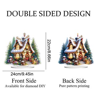 Foto 7 | Foto 7 | Kit De Arte Y Manualidades Jjfox De Pintura De Diamantes Diy De Doble Cara - Venta Internacional.