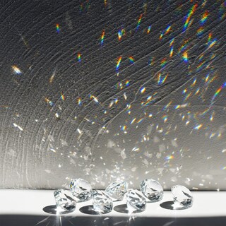 Foto 4 | Foto 4 | Figuras Hdcrystalgifts 12 Unidades Cristal Transparente Gemas De 3 Cm - Venta Internacional.