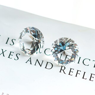 Foto 5 | Foto 5 | Figuras Hdcrystalgifts 12 Unidades Cristal Transparente Gemas De 3 Cm - Venta Internacional.